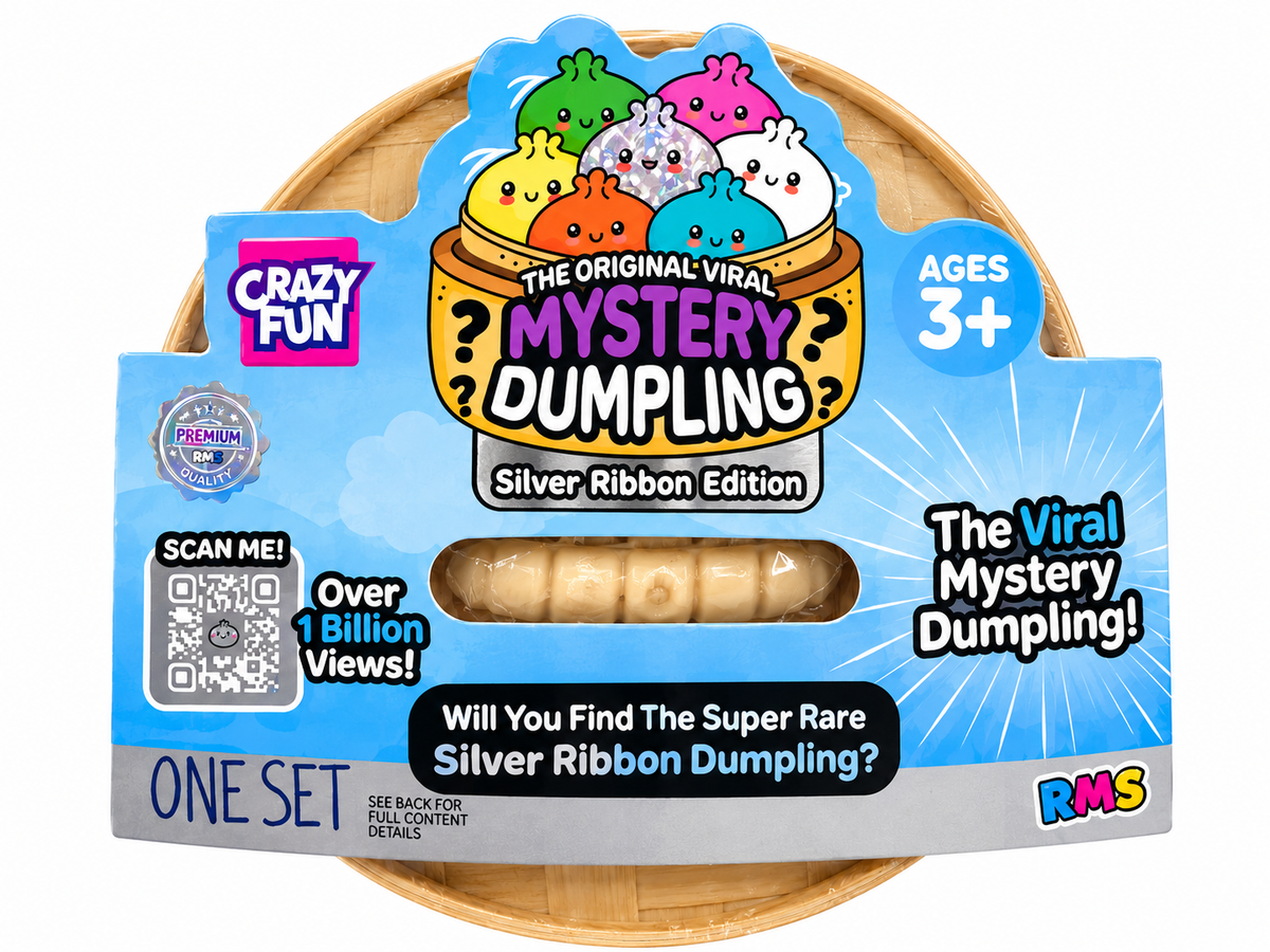 🎀 Mystery Dumpling – Silver Ribbon Edition 🥟✨