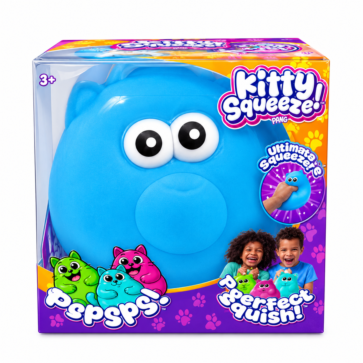💙 Kitty Squeeze – Blue 🐱